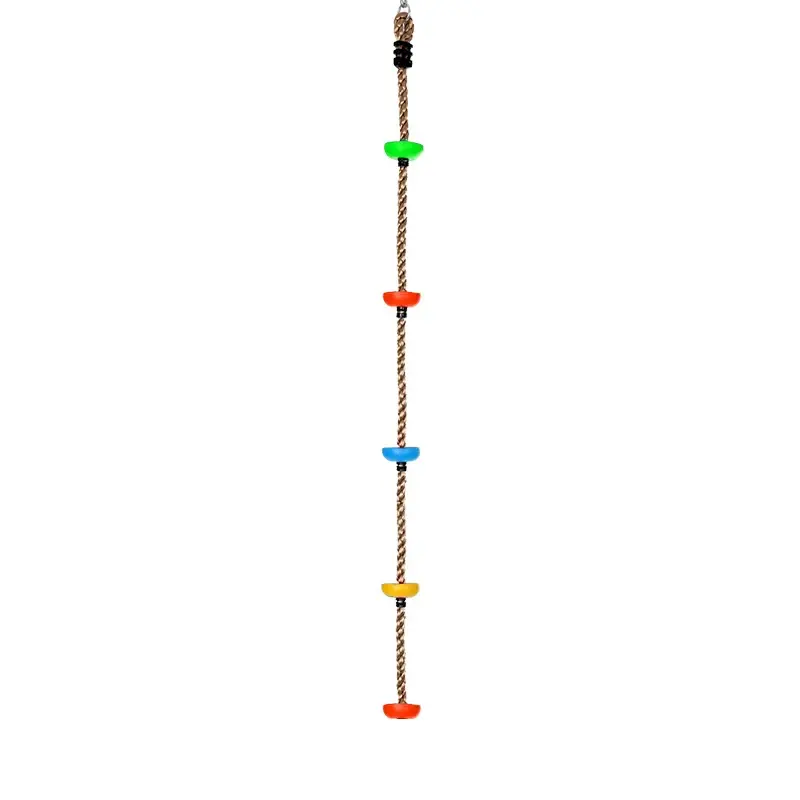 Colorful Climbing Rope Swing Disc Kids Garden Playground Backyard Outdoor Swing Games Kids Fitness Equipment Photography Props