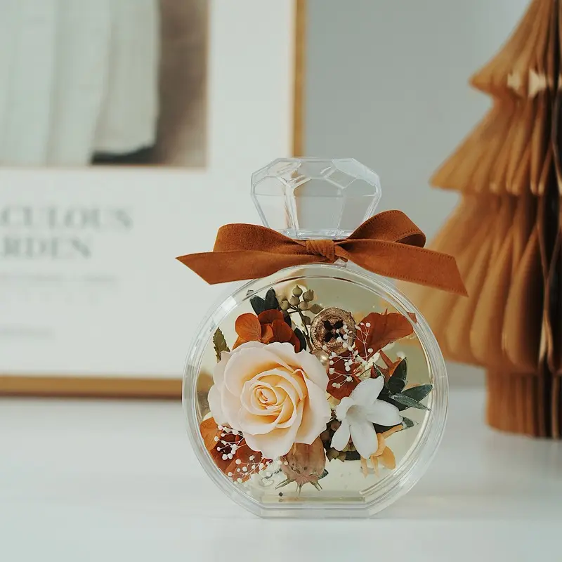 Transparent Glass Candle Holder Wedding Dinner Table Decoration Bar Party Christmas Candlestick Rustic Round Glass Candlestick