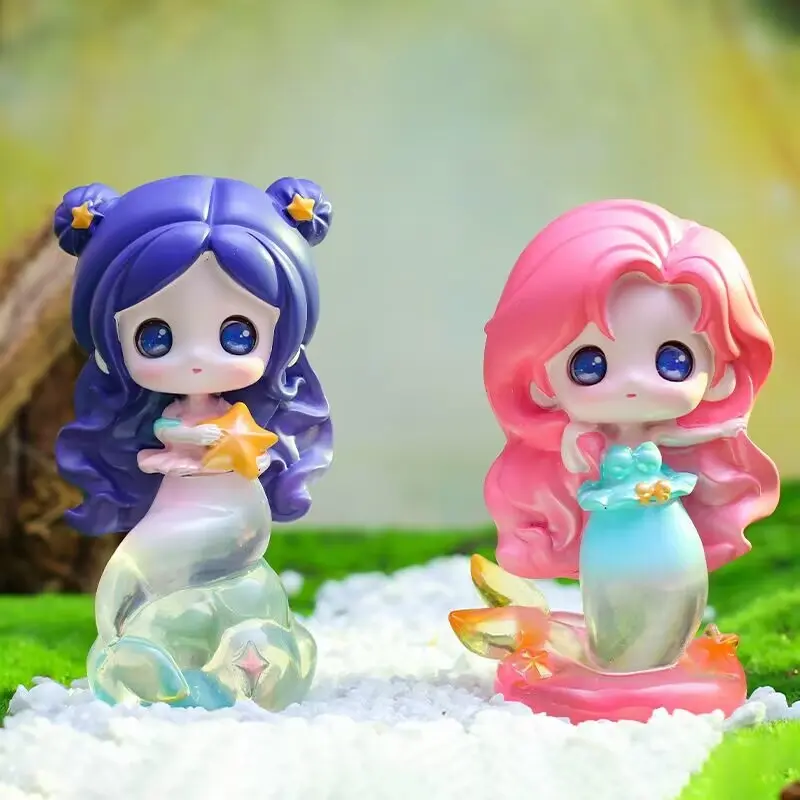 Handmade Mermaid Legend Blind Box Collectible Figurine Trendy Ornament Model Toy Perfect Birthday Gift for Students & Children