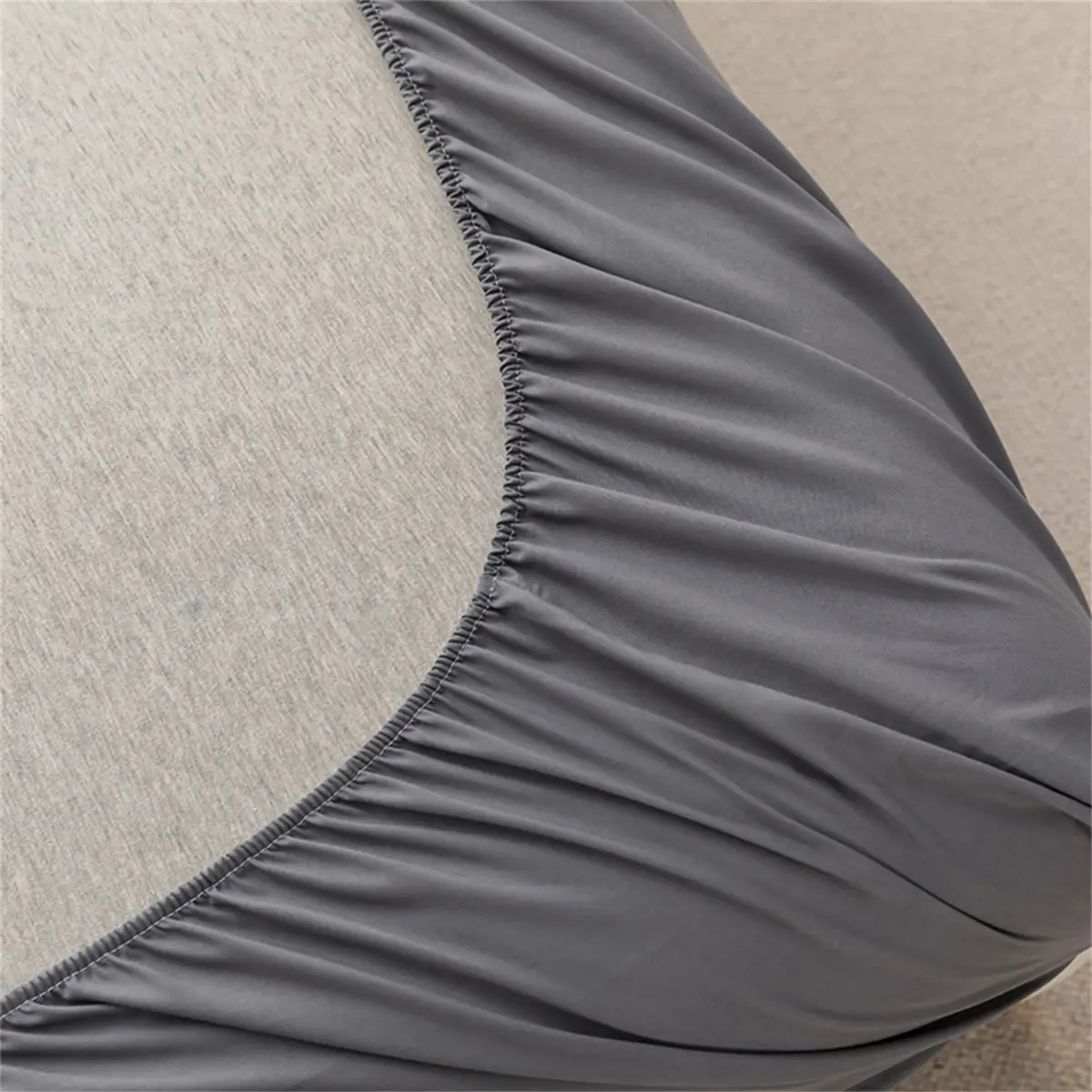Ultra-Soft Solid Color Brushed Bed Sheet Set,Fitted Sheet and Pillowcase,Single Double Bed Size,Hypoallergenic Machine Washable