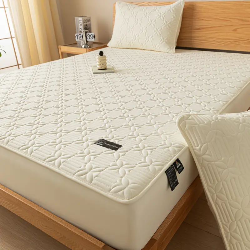 A-Class Hypoallergenic Waterproof Mattress Cover - Soft, Antibacterial, Protect Your Bedding with Peace of Mind