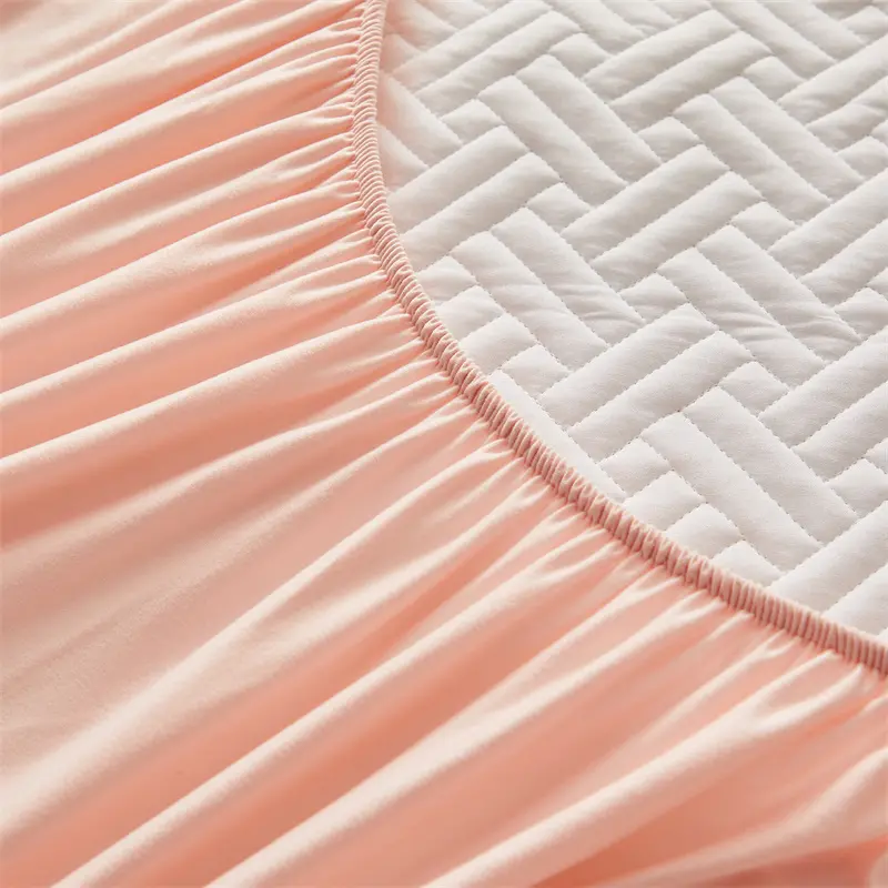 Hotel-grade Breathable Soft Mattress Cover, Mattress Protector,Antibacterial Silent Thickened Fitted Sheet, Anti-slip Durable