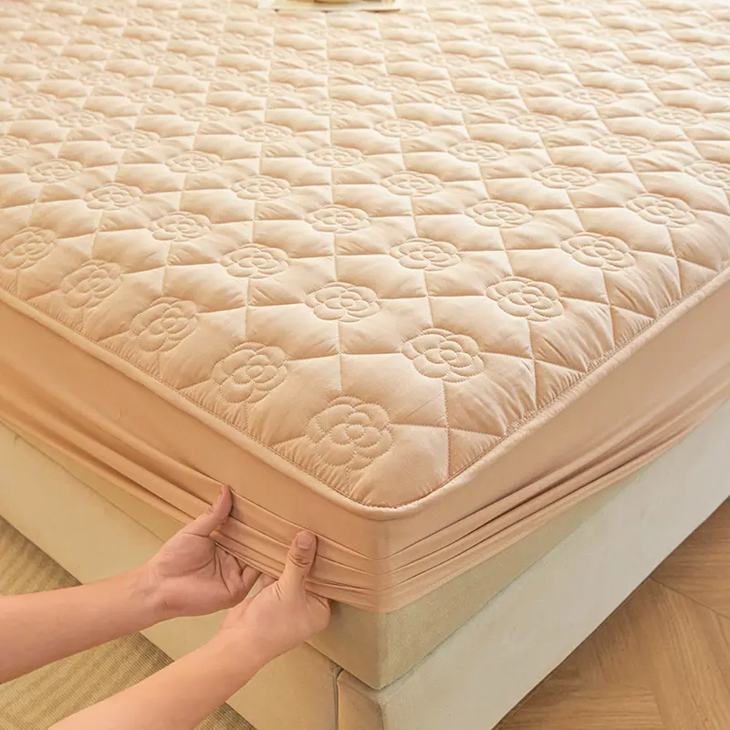 Premium Quilted Waterproof Mattress Protector,Mattress Cover- Antibacterial,Comfortable for a Fresh Sleep Experience
