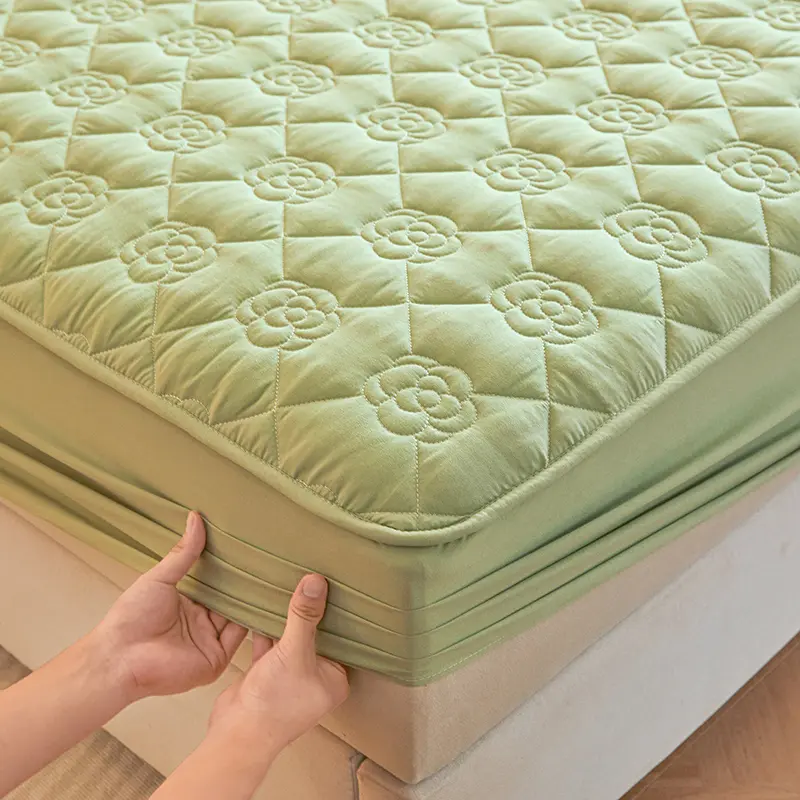 Premium Quilted Waterproof Mattress Protector,Mattress Cover- Antibacterial,Comfortable for a Fresh Sleep Experience