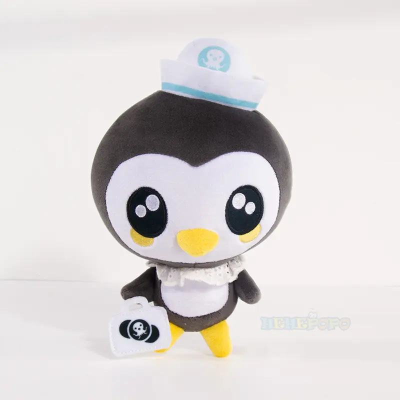 20cm Octonauts Plush Toys with Barnacles, Peso, Kwazii and Tweak Characters - Cute Animal Stuffed Toys for Kids' Birthday Gift