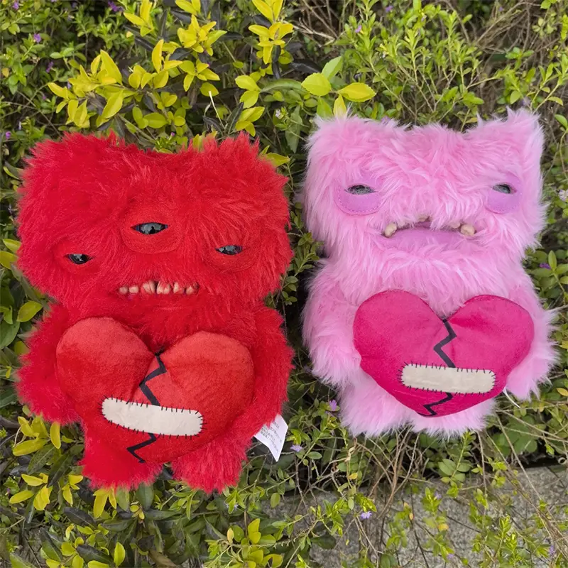 In Stock 100% Original Fuggler Plush Toys 23cm Ugly Monster Love Monster Series Cute Tooth Monster Fill Plush Dolls Toys Gifts