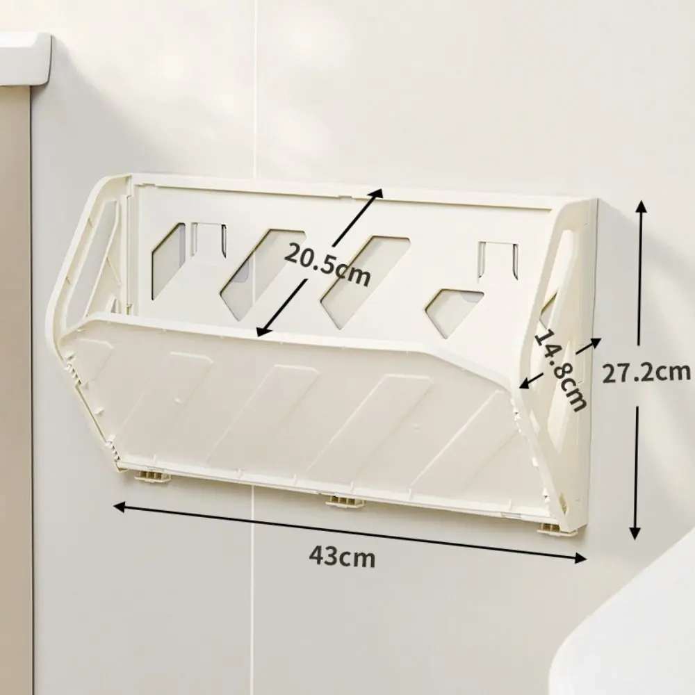 Simple Foldable Wall Mounted Slipper Rack Multifunctional Punch Free Home Entrance Storage Durable Space-saving Shoe Shelves
