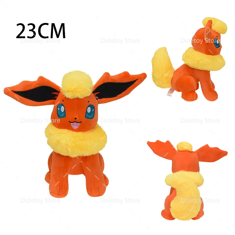 Hot Pokemon Stuffed Toy Eevee Family Plush Sylveon Espeon Umbreon Glaceon Leafeon Eevee Flareon Vaporeon Jolteon Plushies Gifts