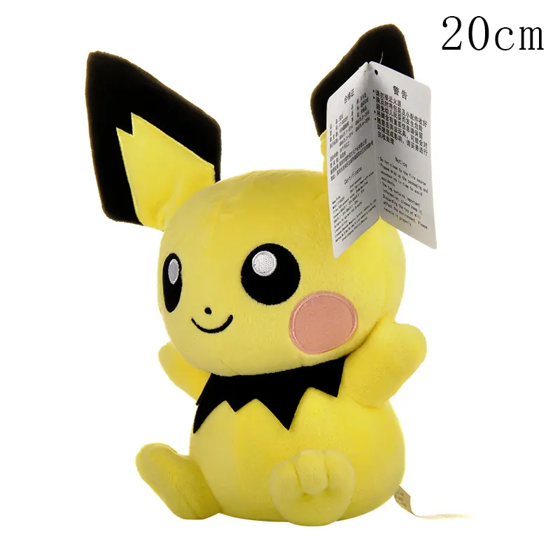 Pokemon Peluche Pikachu Pichu Evolution Raichu Plush Toy Stuffed Doll Decoration Christmas Gift For Kids Children