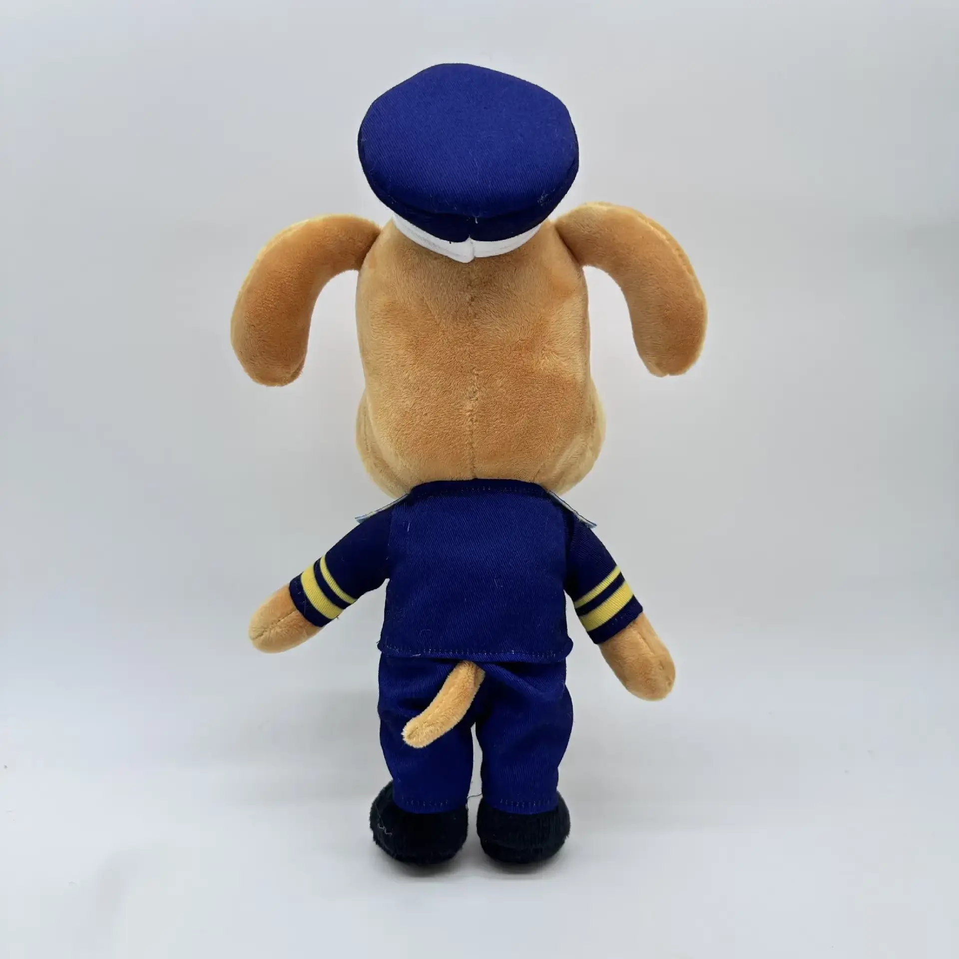 New Sheriff Labrador Dog Plush Toy Security Sergeant Labrador Wolf Dog Cartoon Doll Boys Girls Soft Stuffed Toys Children Gift