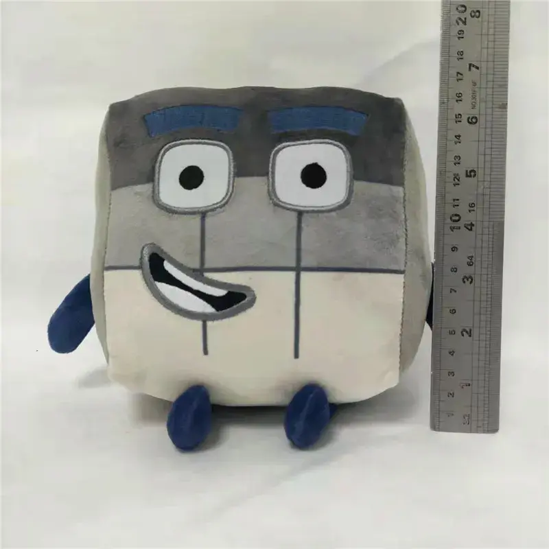 10pcs Cartoon number Plush Doll Toy Educational Stuffed Movie TV number Toys Kids Gift early childhood education doll