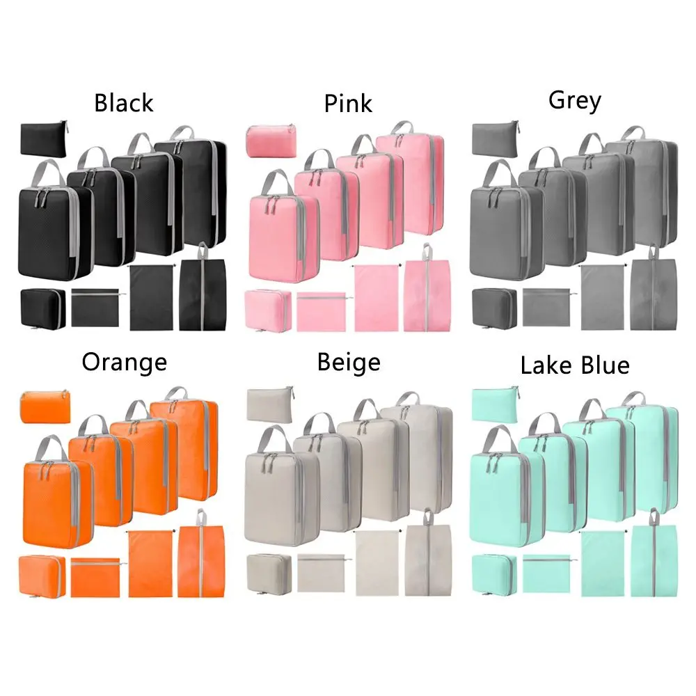 Portable Compression Organizers Bags Folding Compressible Luggage Storage Bag Tidy Pouch Multipurpose