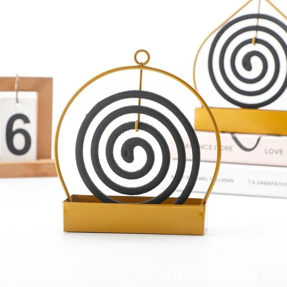 Hanging Type Mosquito Coil Holder With Tray Carbon Steel Coil Tray Anti Mosquito Creative Mosquito Incense Rack