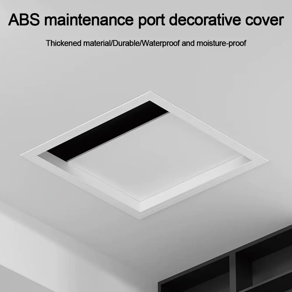 Door Latch White Access Panel Door Plastic Removable Inspection Hole Wall Access Doors Doors Wall Ceiling