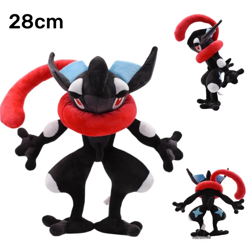 Pokemon Plush Toy Anime Character Dolls CharizardX&Y Eevee Greninja Lucanroc Lucario Rayquaza Gyarados Children's Plush Toy
