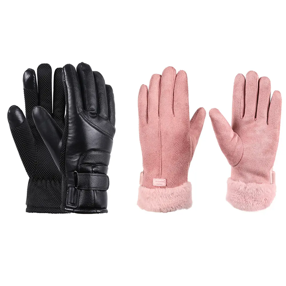 USB Warm Hand Heating Gloves Ergonomics Touch Screen USB Electric Heating Gloves Constant Temperature for Indoor Home Outdoor