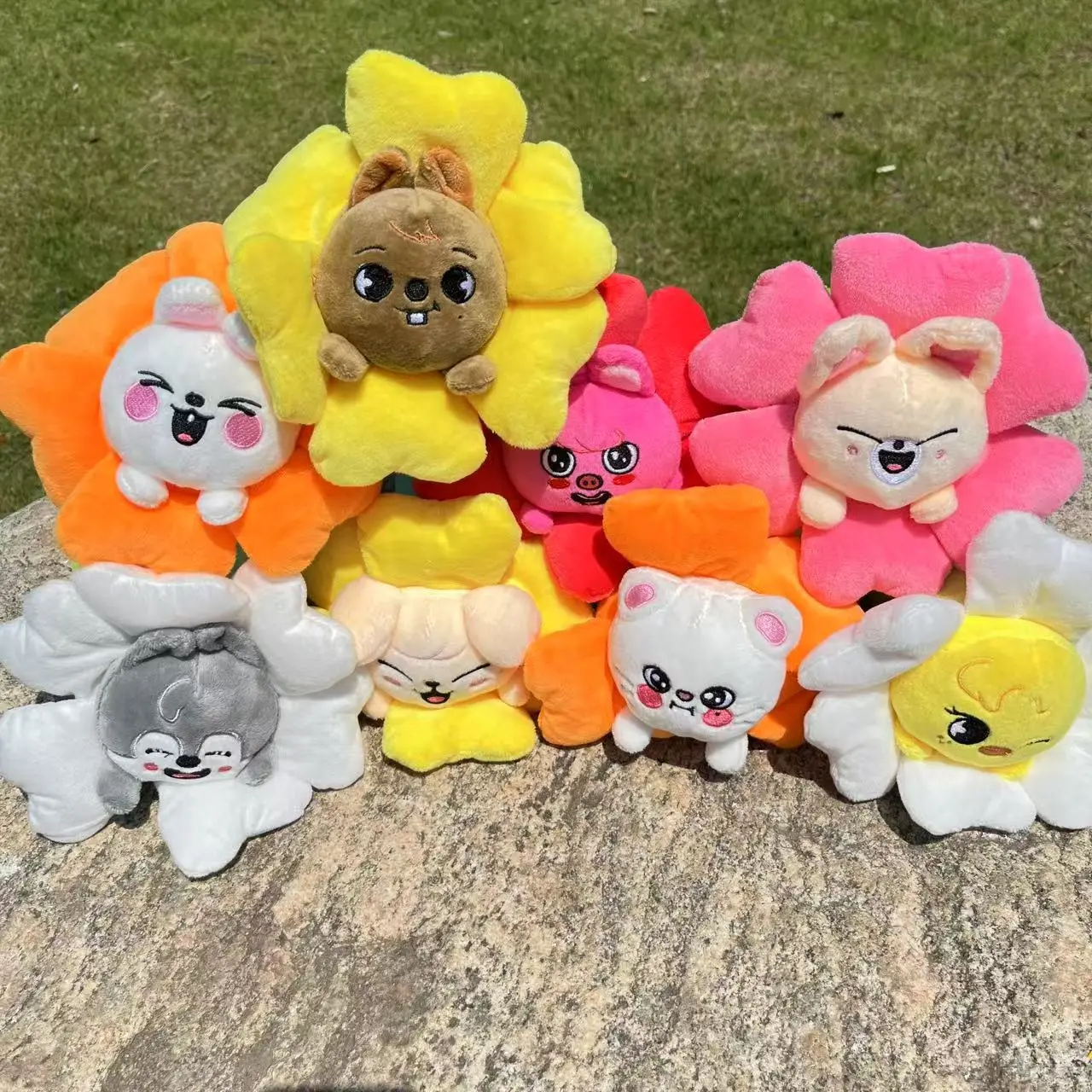 Kpop Skzoo Plush Doll Toy Kpop Pencil Case Merch Products Bear Cat Stuffed Doll Stuffed Animals Soft Toy