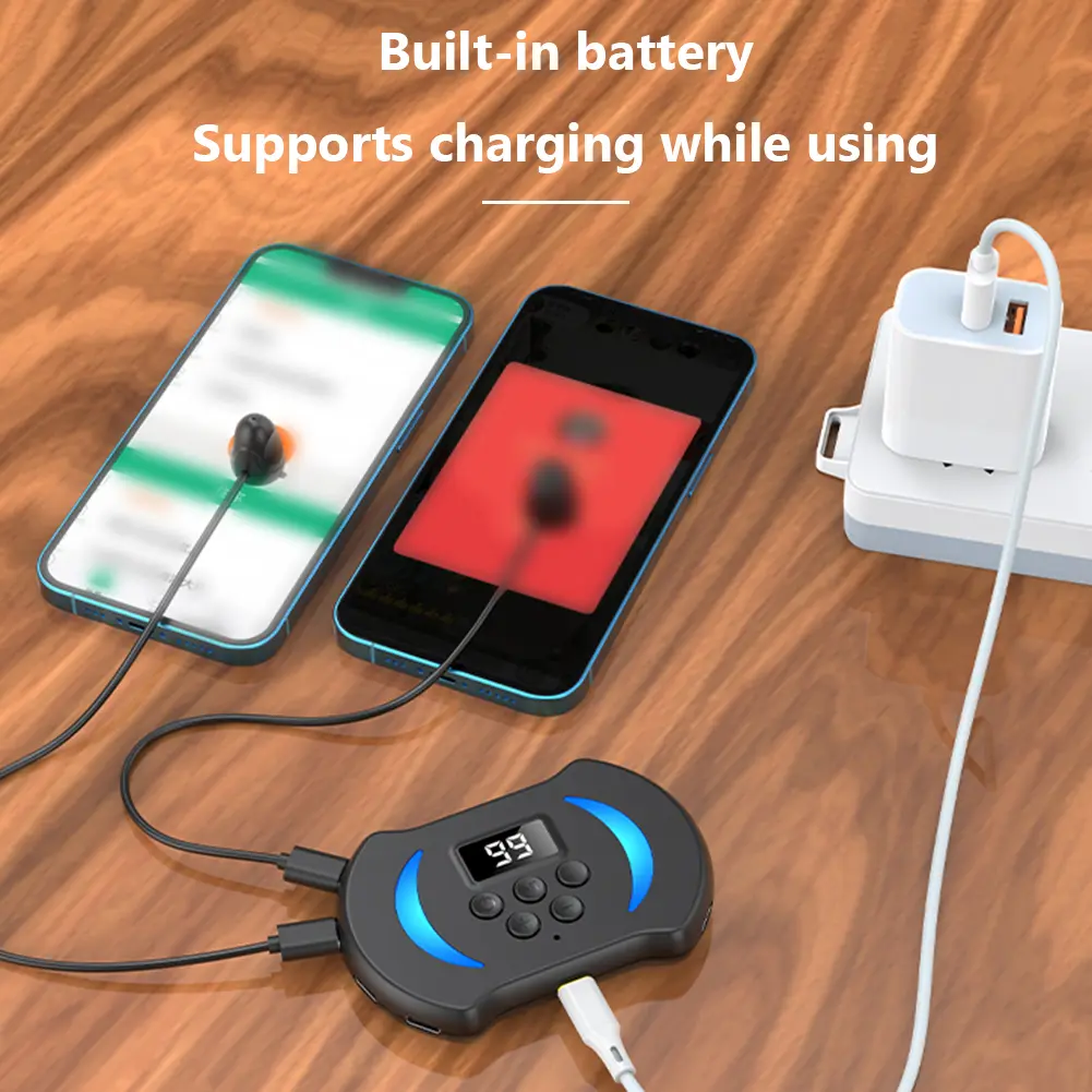 Mobile Phone Screen Auto Clicker with Digital Display & Blue Light Auto Tapper Taps for Games Live Broadcasts Deal Reward Tasks