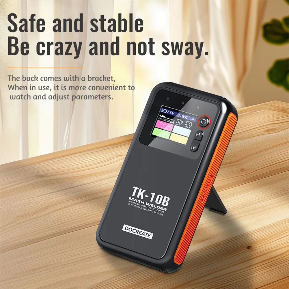 Digital Display Small Spot Welding Machine Adjustable DIY Mini Handheld Welding Machine 5000mah Battery Spot Welding Machine