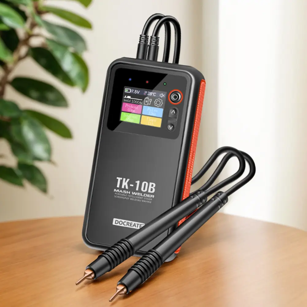 Digital Display Small Spot Welding Machine Adjustable DIY Mini Handheld Welding Machine 5000mah Battery Spot Welding Machine