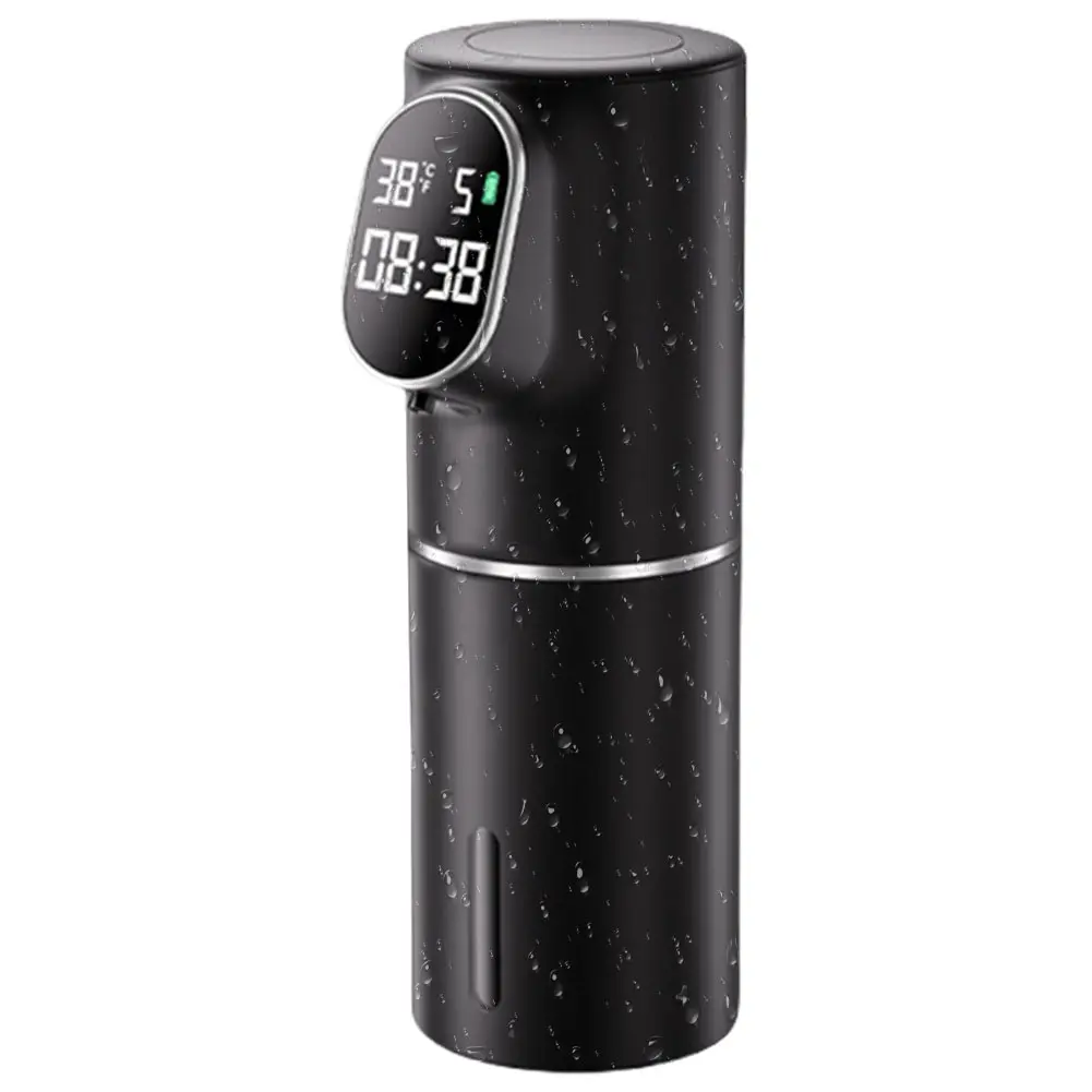 Automatic LED Display 320ML Touchless Hand Soap Dispenser Time Temperature Display Rechargeable Soap Device Washing Hand Machine