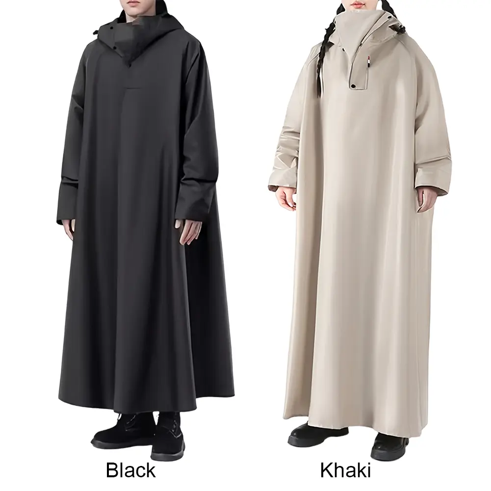 Adult Riding Gear Rain Jacket Thickened Special Long Raincoat Full-Body Independent Raincoat for Raining Outdoor Activities Tool