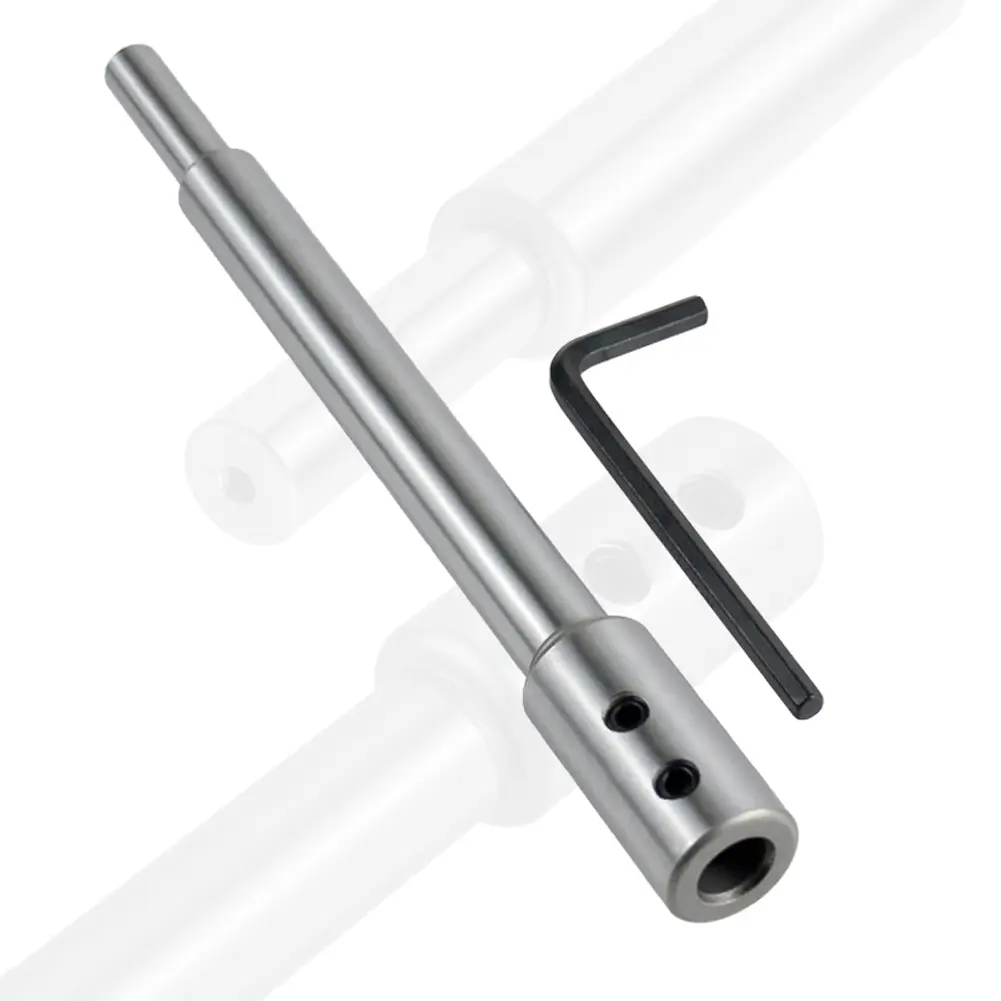 Drill Bit Extender Reusable Woodworking Milling Cutter Bit Extension Chuck Router Bits for Drill Flat-Bottomed Holes