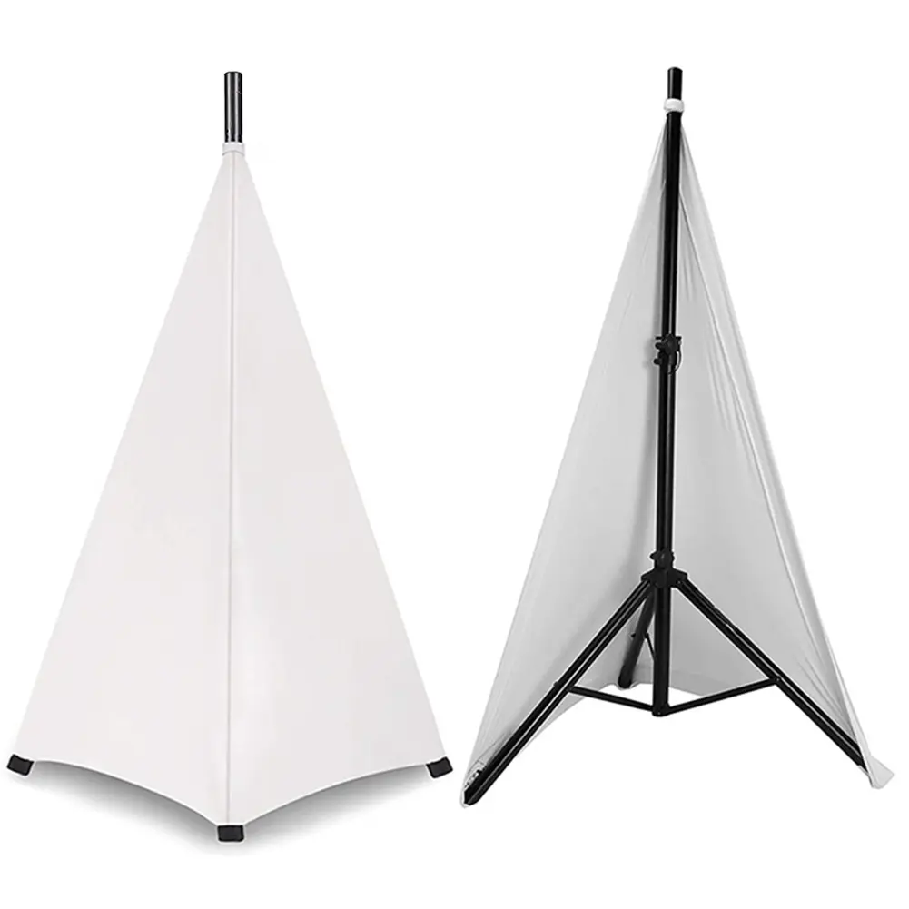 Speaker Stand Cover Universal Speaker Stand Scrim Height Flexible Stretchable Floor Equipment Tool Blind Accessories