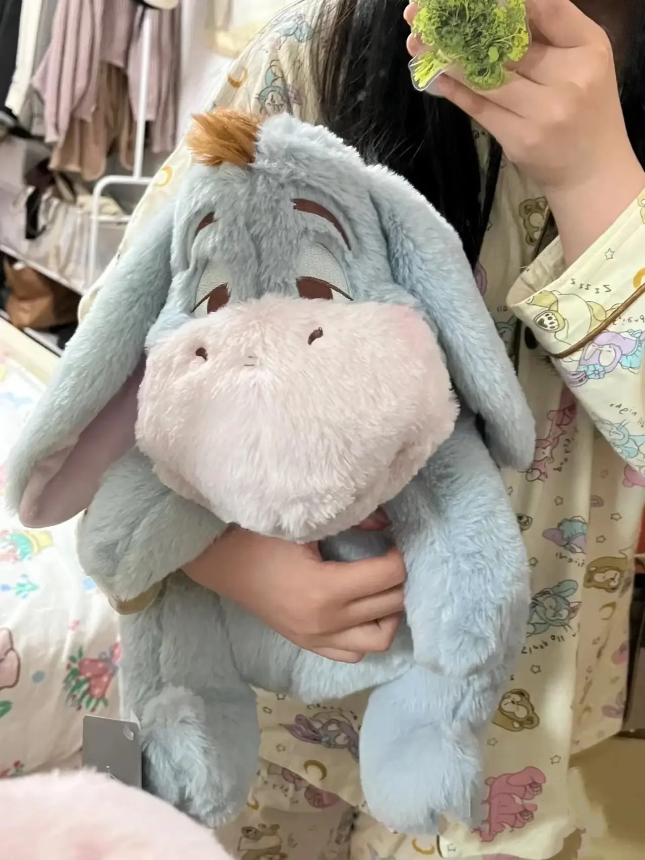 Disney Winnie The Pooh Eeyore Piglet Plush Toy Animal Donkey Pig Cartoon Anime Figure Room Decor Cushion Pillow Peluches Gift