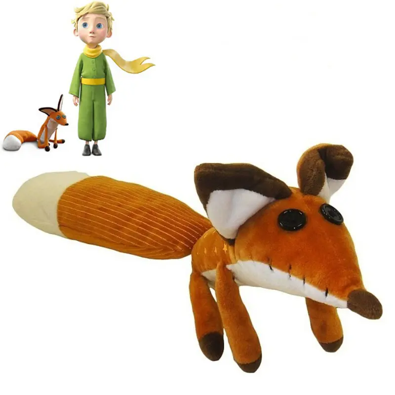 1pcs 45cm The Little Prince plush dolls, the little Prince and the fox stuffed animals plush education toys for baby