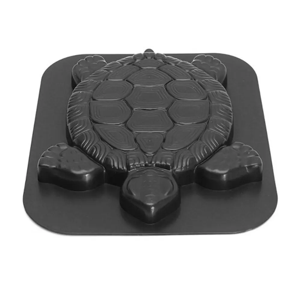 Stepping Stone Mold Turtle Shaped: Concrete Cement Mould DIY Walk Maker Garden Lawn Driveway Paving Paver for Gardens Path