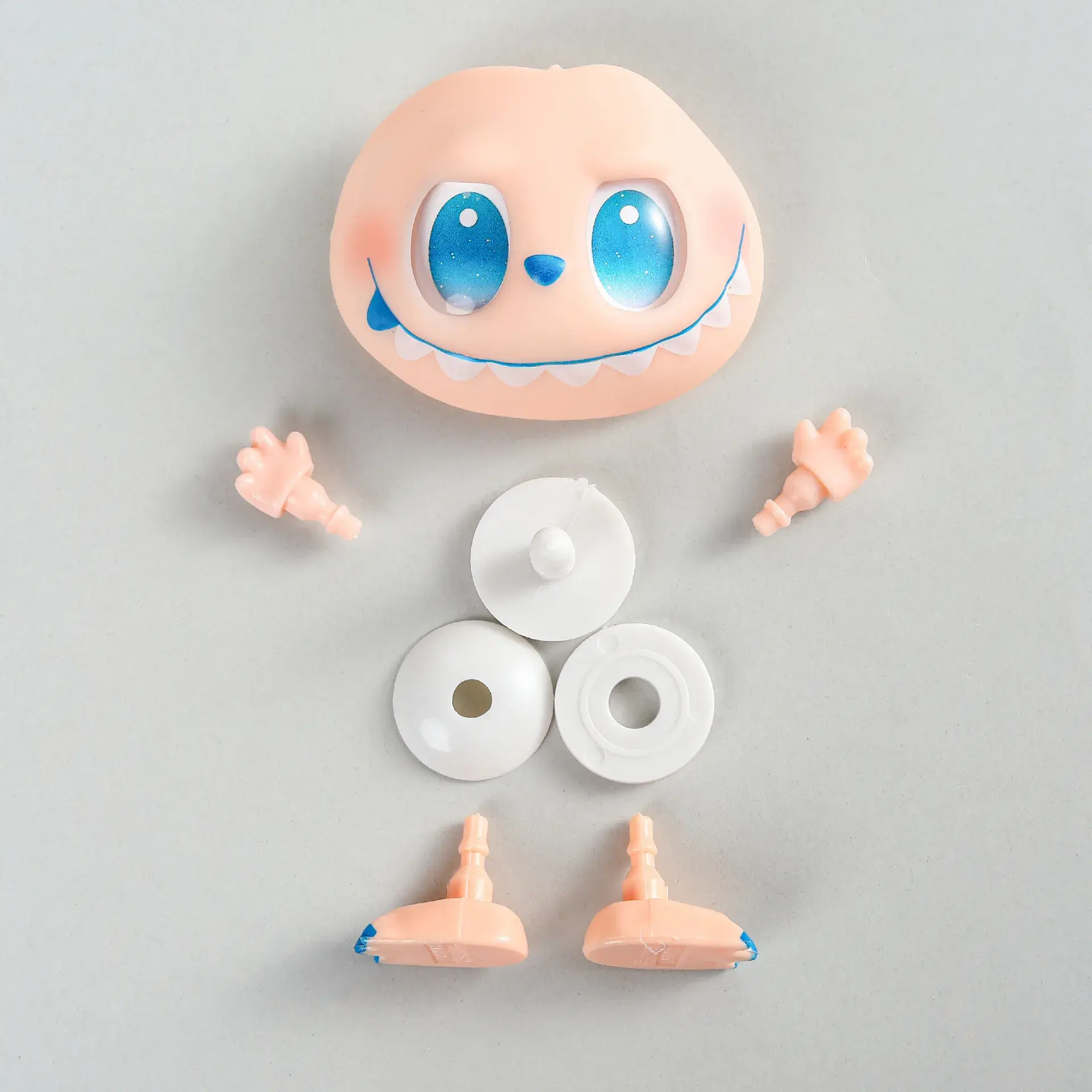 Hot V3 Rabu Plush Doll Accessories Vinyl Doll Diy Accessories Face Changing Hand and Foot Replacement Supplies Gift Toys