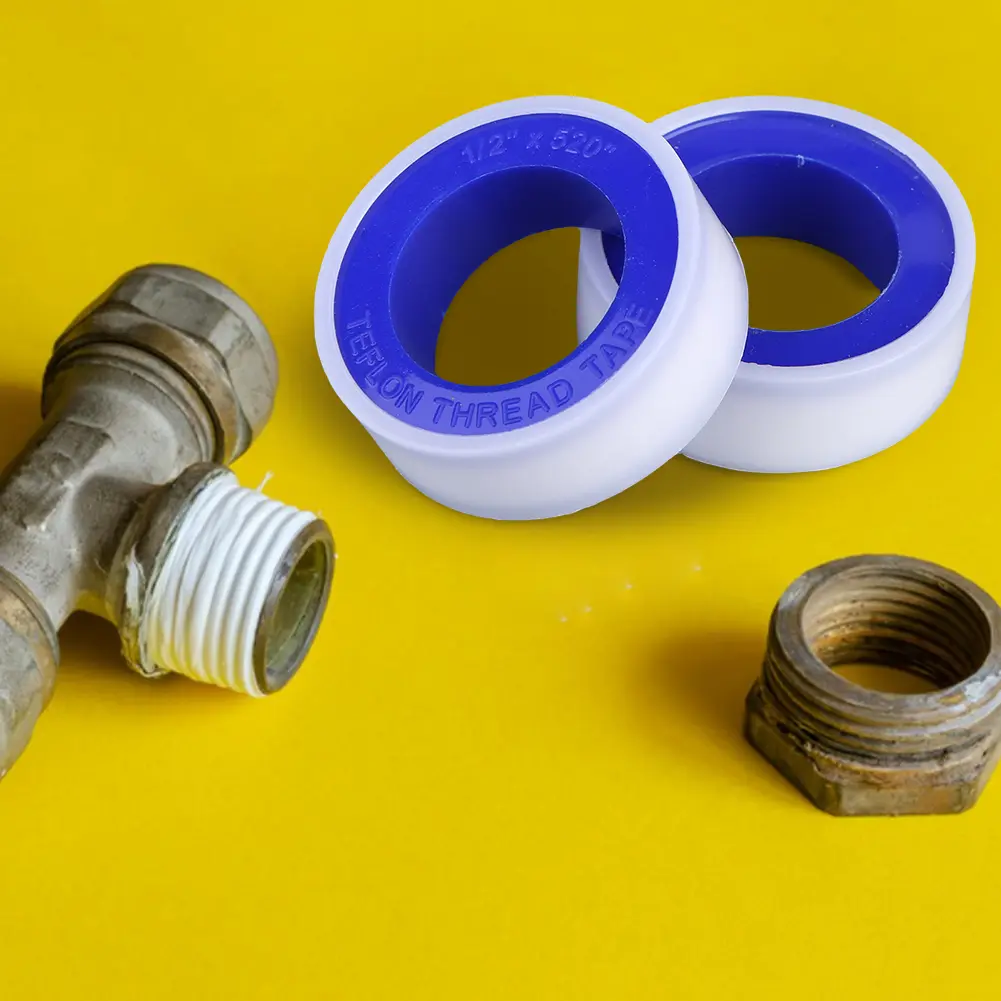 Plumbing Tape 520 Inch Length Water Pipe Sealing Tape 1/2 Inch Width Sealant Tape Multi-Function for Home Plumbing Pipe Sealing