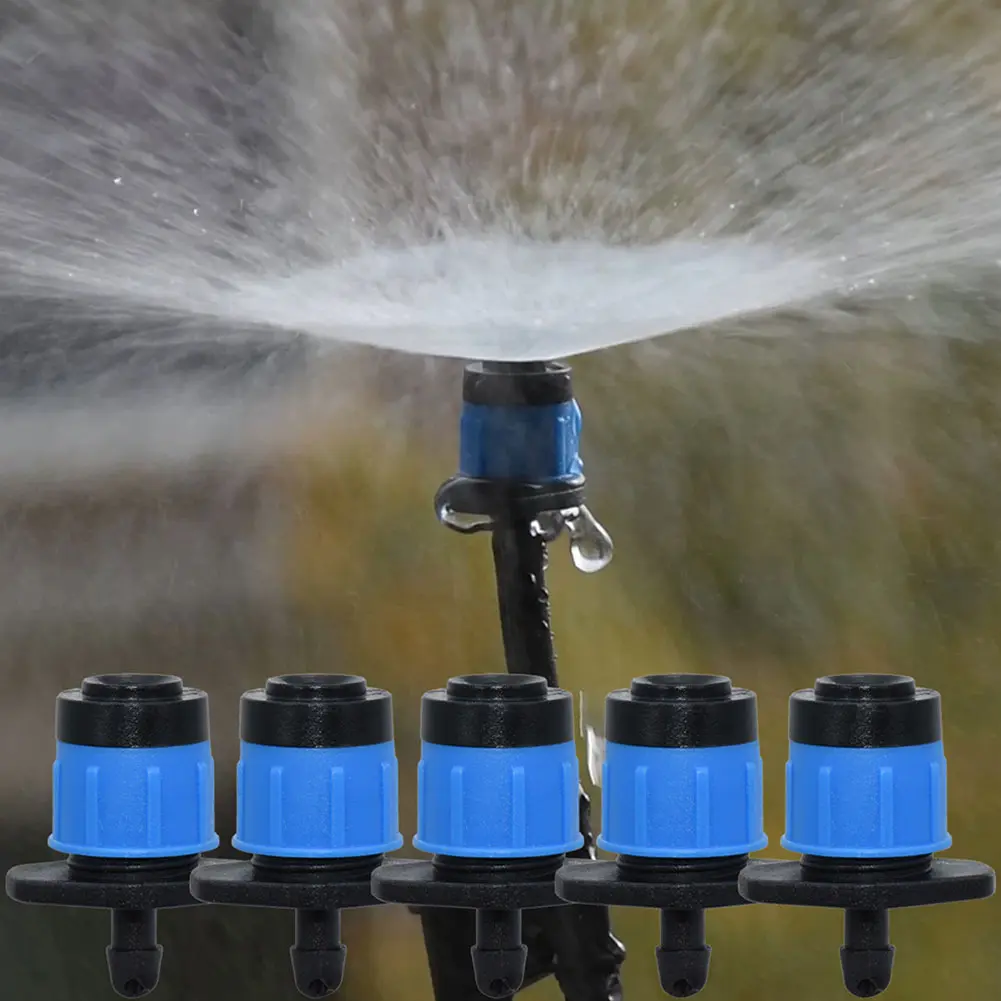 40-200PCS Garden Watering Sprinklers Full-circular Adjustable Fountain Nozzle Adjustable Scattering Spray Dripper for 4/7mm Hose