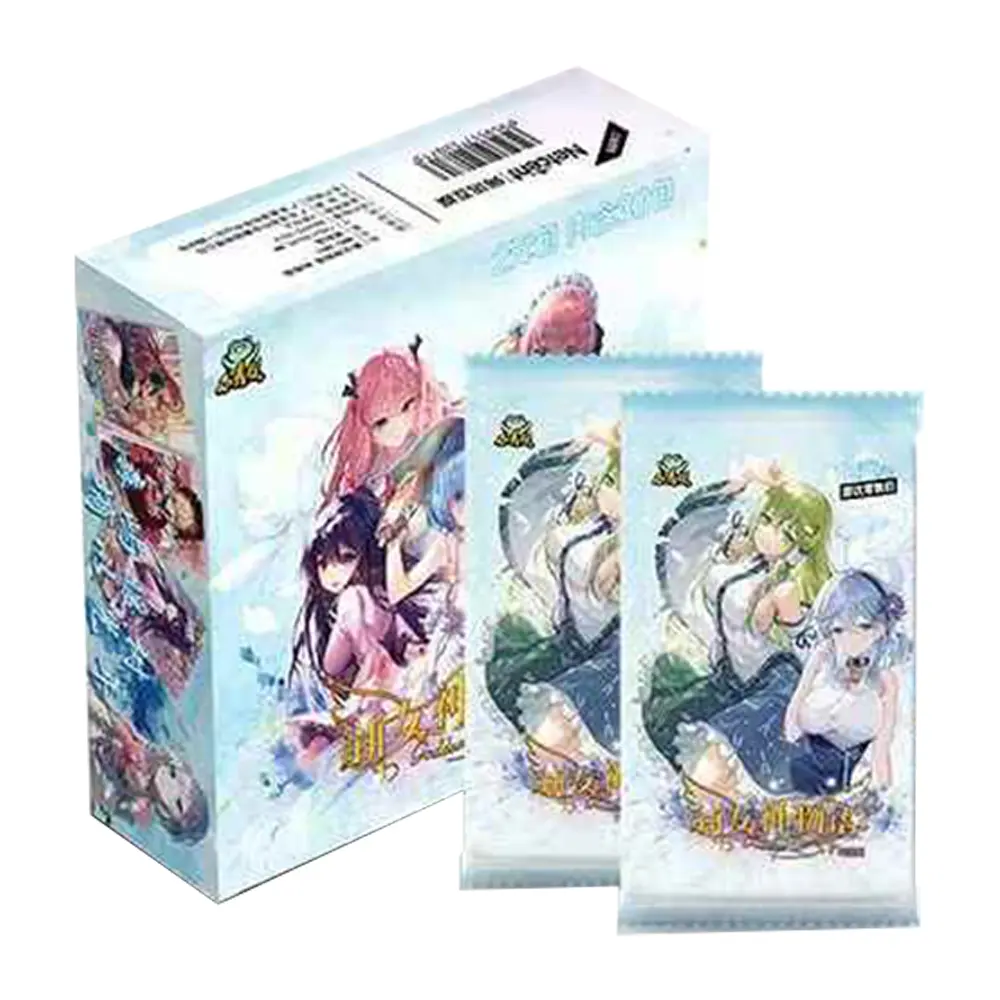 New Goddess Story Card Fufeng Chapter Colorful FlashCard Anime Character Collection Card Games Toys Child Gifts