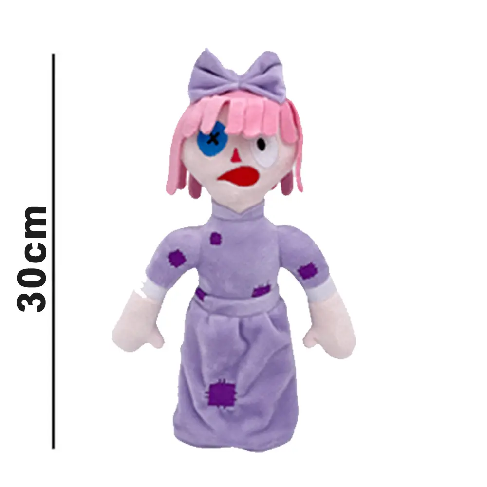 39style The Amazing Digital Circus Plush Pomni and Jax Plushie Doll Toys Cute Stuffed Animal Birthday for Kid Children Christmas