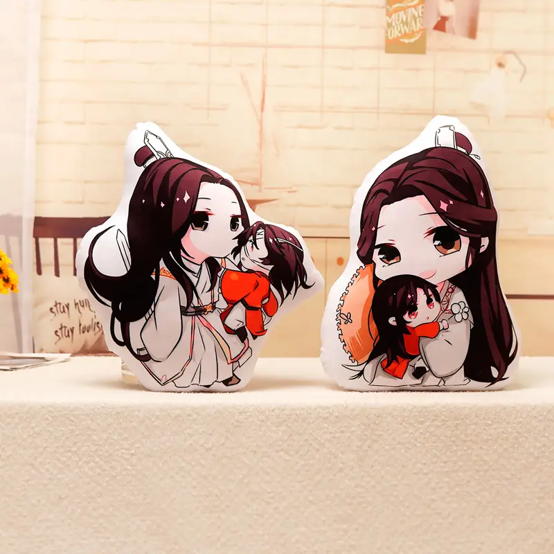 45cm Heaven Officials Blessing Hua Cheng Xie Lian Plush Toy Tian Guan Ci Fu Doll Plushie Anime Cosplay Figure Christmas Gift