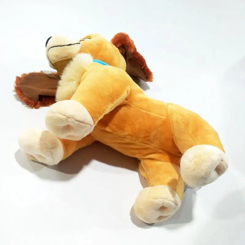 Disney Anime Lady and the Tramp Stuffed Plush Toys Cartoon Anime The Lady Plush Doll Toys Funny Gifts for Kids Gilrs