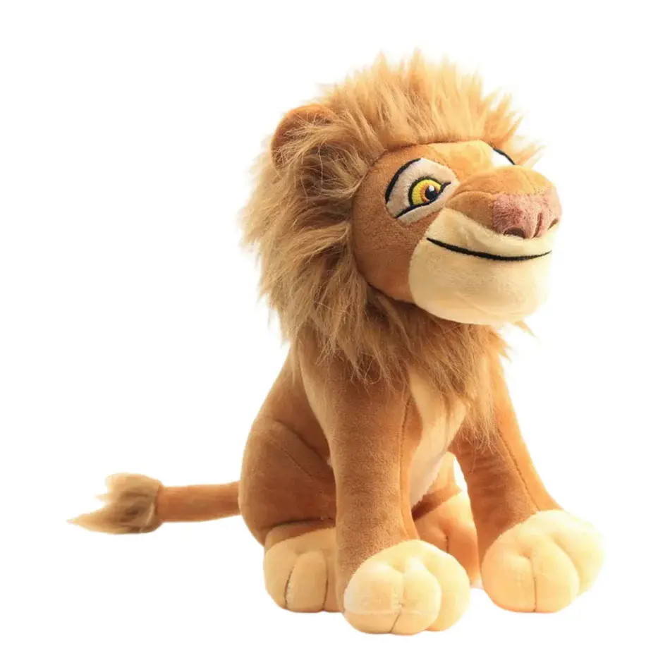 2024 New Disney Lion 30cm Lion King And Son Simba Soft Kids Doll Young Simba Stuffed Animals Plush Children Toy Christmas Gifts