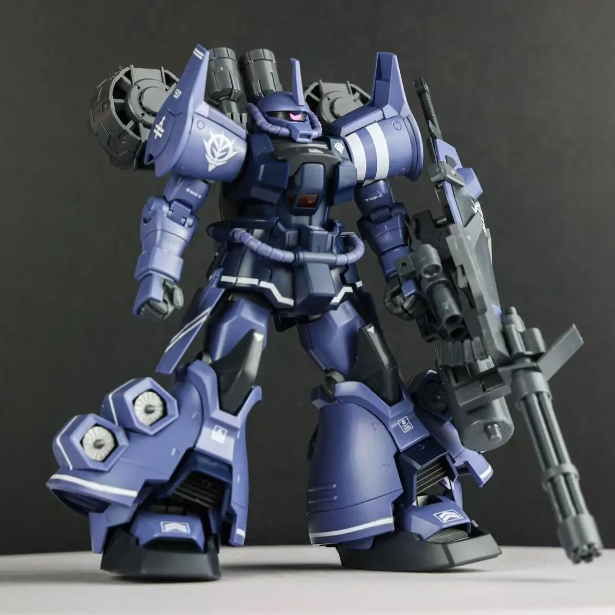 STAR HG 1/144 MS-07B-3 Gouf Custom B3 Assembly Model Kit With Fly Bag Blue Color Action Figure Plastic Model robot toys
