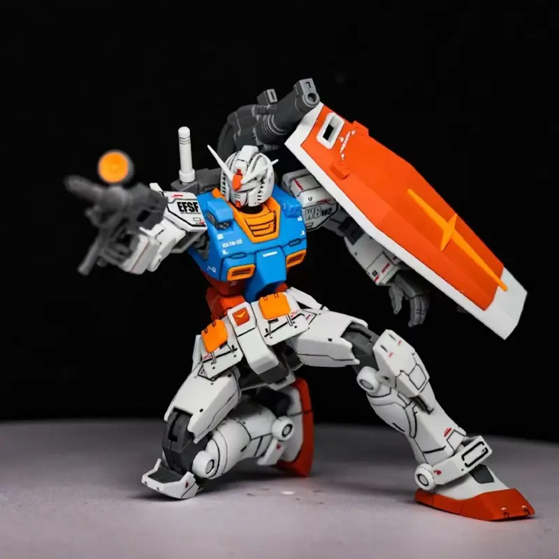 Xingdong 012 Model 1/144 Gto Rx-78 Base Casval Thunder Limited Color Assembly Model Collectible Robot Kits Models Kids Gift