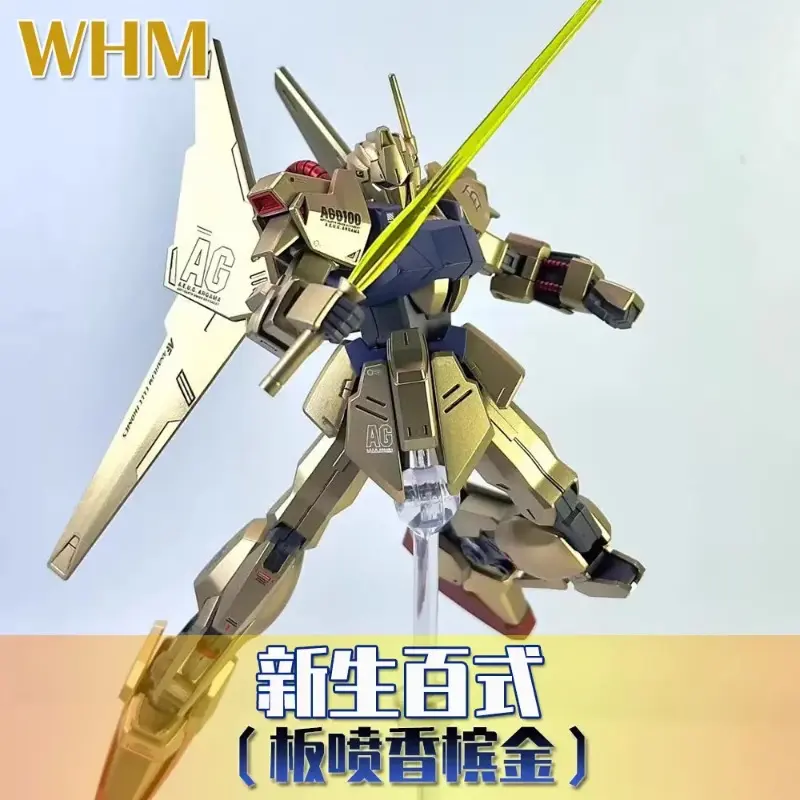 WMH HG 1/144 MSN-100 Freshman Hyaku Shiki Board Spray Plate Water Sticker Figures Assembled Model Toy Collection Gift
