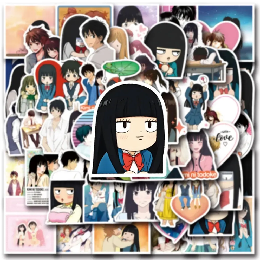 10/30/50pcs Kimi Ni Todoke Anime Stickers Sawako Kuronuma Kazehaya Shouta Sticker Notebook Luggage Laptop Kurumizawa Ume Decal