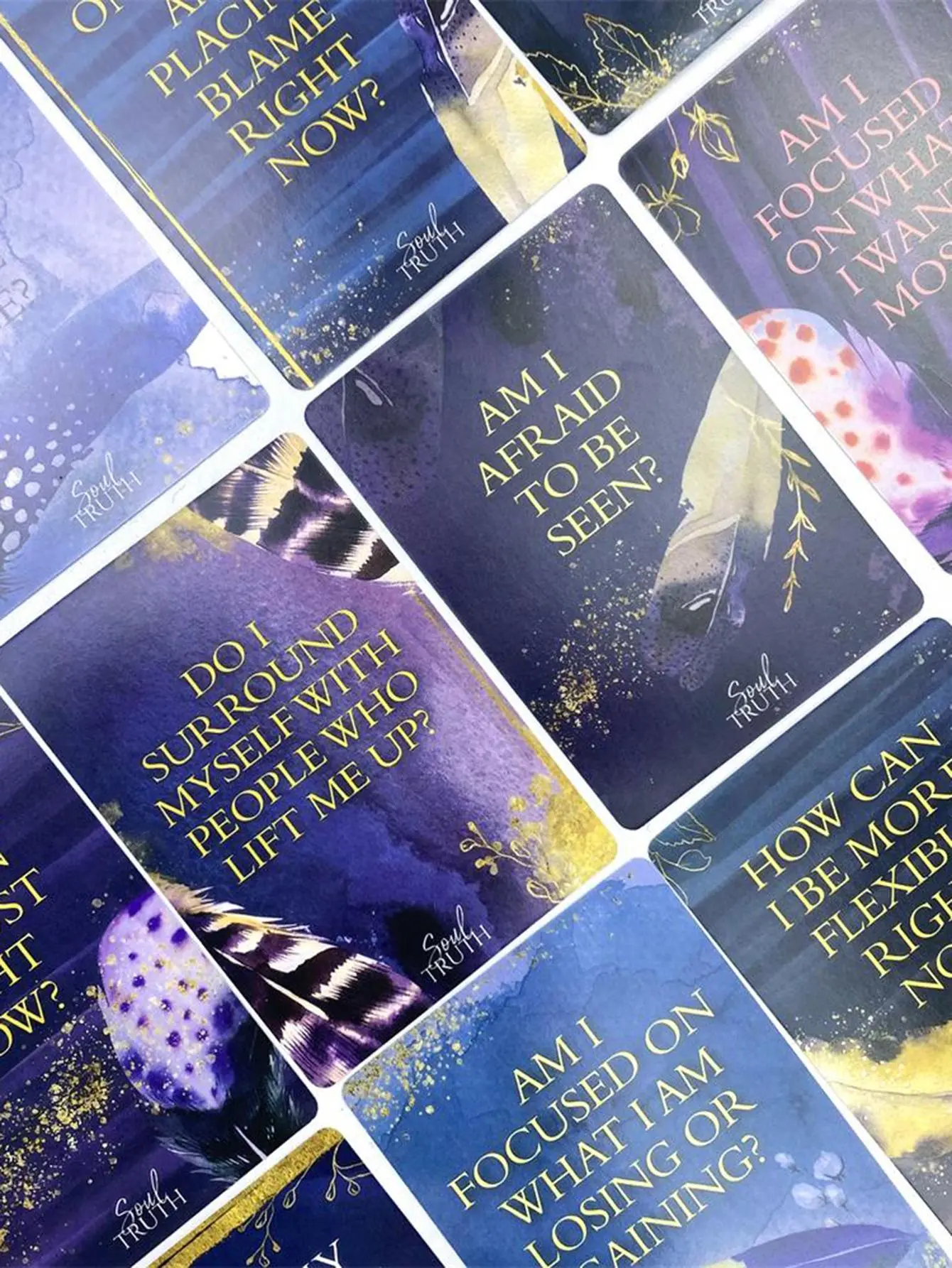56pcs/set-tarot board game Soul Truth Oracle Cards