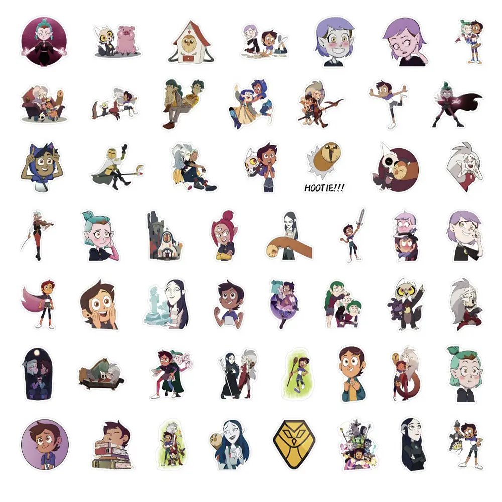 10/30/50/100PCS Disney Anime The Owl House Cartoon Sticker DIY Diary Laptop Luggage Skateboard Graffiti Decals Fun for Kid Toys