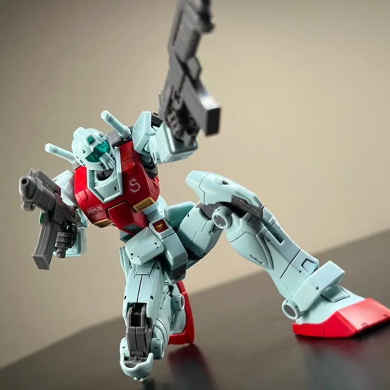 GK 65714 HG 1/144 RGM-79 MISS POD SHOULDER CANNON Water Sticker Assembly Model Joint Movable Figure Toy Gift