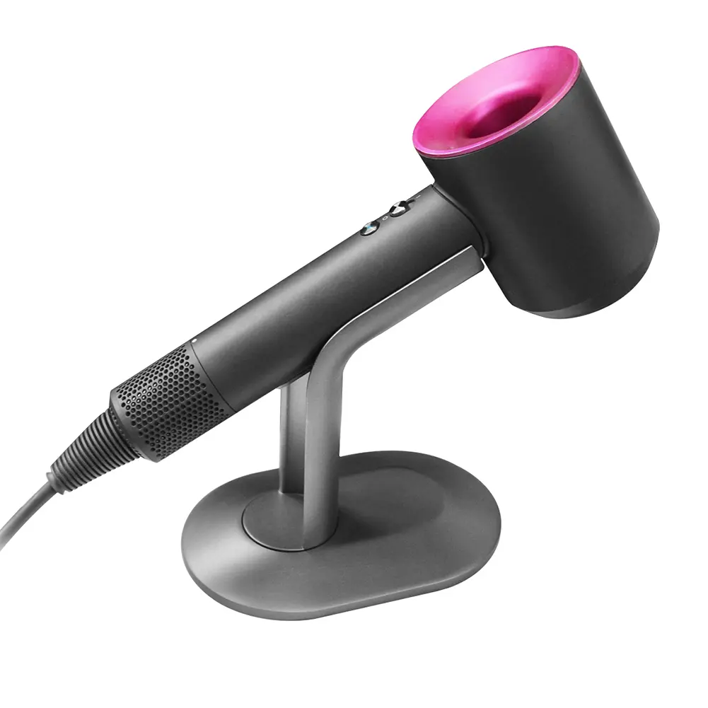 Aluminum Alloy Hair Dryer Stand Holder Desk Blow Dryer Bracket Counter Storage Rack for Dyson Airstrait HT01