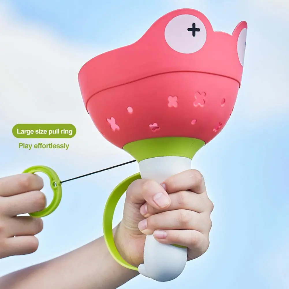 Air Ejectio Launcher Outdoor Toy Soaring Ejection Flying Disc Saucer Handle Launcher Jump Sport Game Education Toy for Children