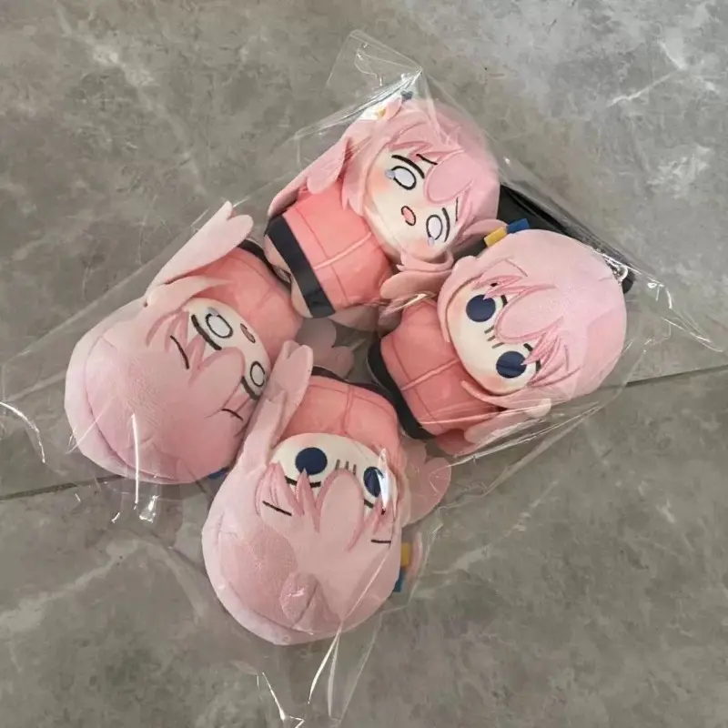 BOCCHI THE ROCK 10cm Printed Starfish Body Cotton Doll Gotoh Hitori Cute Cartoon Girl Schoolbag Pendant Keychain Decoration Gift