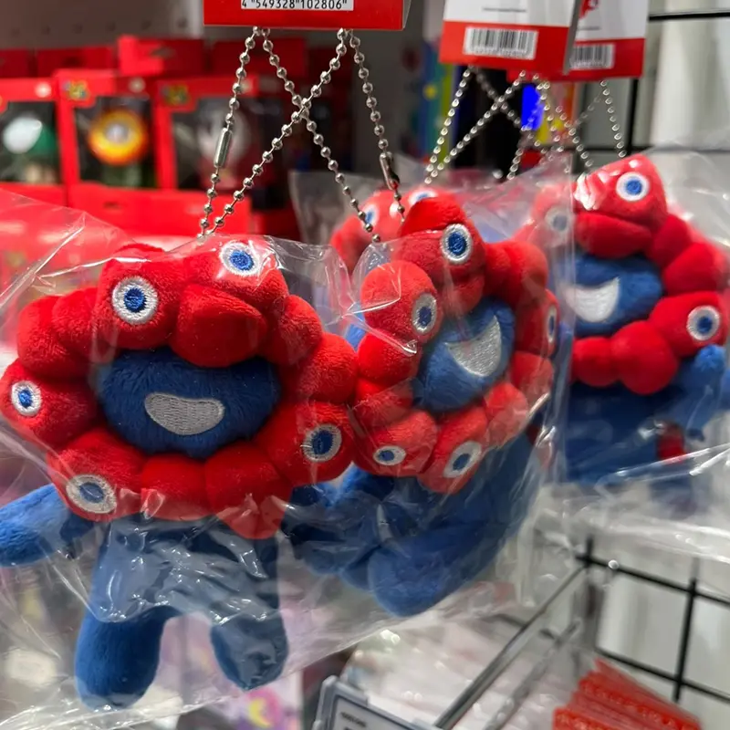 Plush Toys Expo 2025 Osaka, Kansai, Japan Peripheral Dolls Mascot Vein Myaku Cartoon Anime Figure Collectable Mascot Toys Gifts